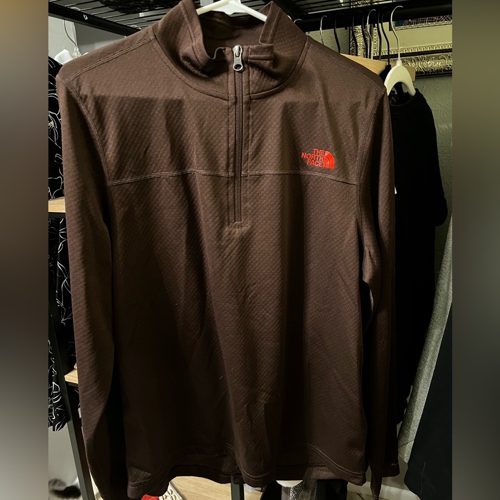 North Face Qtr Zip Long Sleeve T